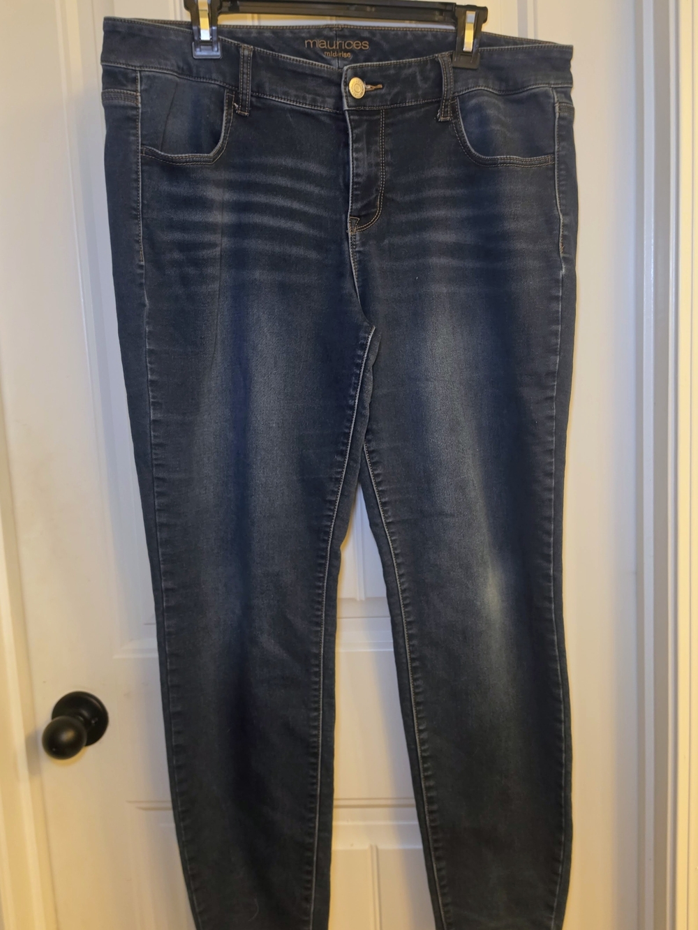 Maurices Dark Blue Women’s Stretch Skinny Jeans